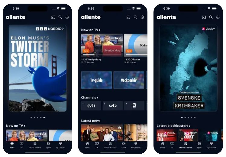 Allente Streaming