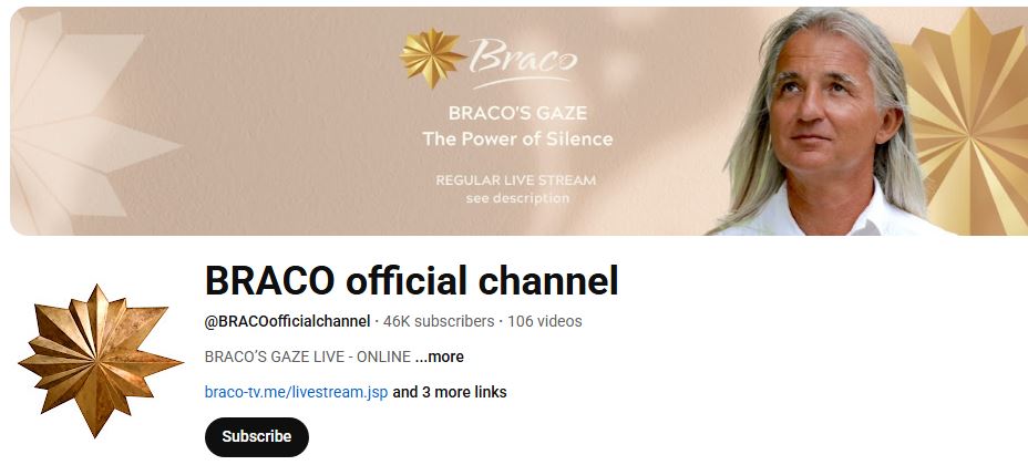 Braco.me Live Streaming