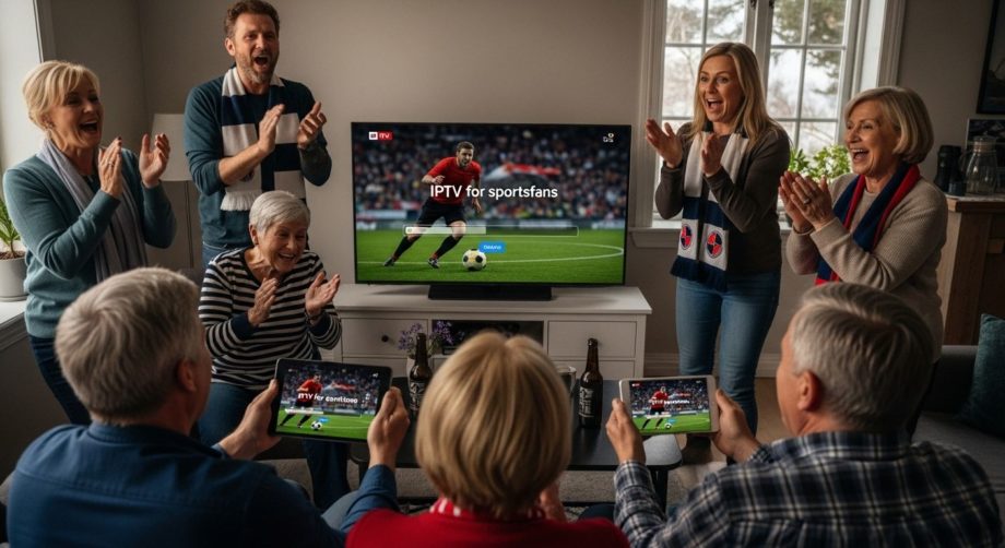 iptv sportsfans living room