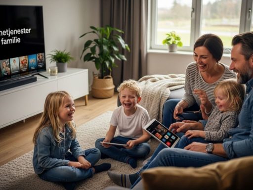 familie strømmetjenester