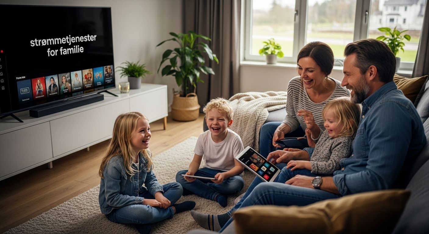 familie strømmetjenester