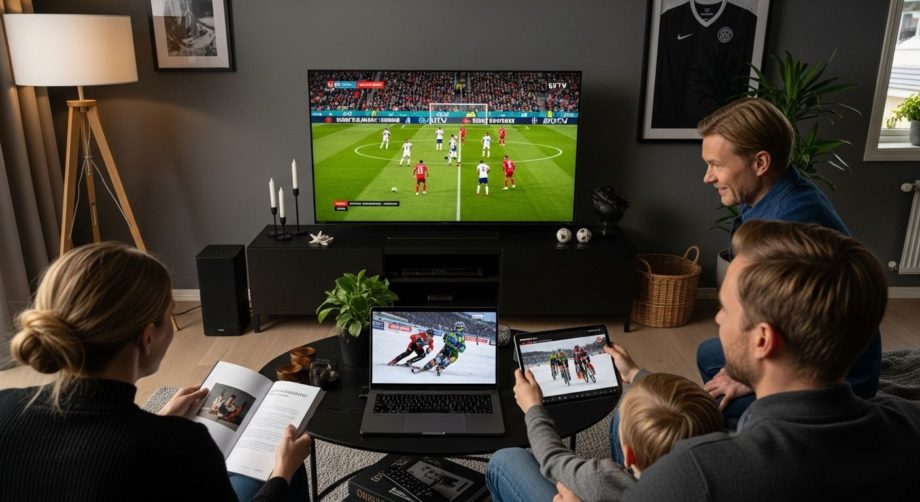 IPTV sport, norsk familie, streaming