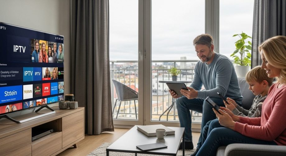 familie streaming iptv hjem