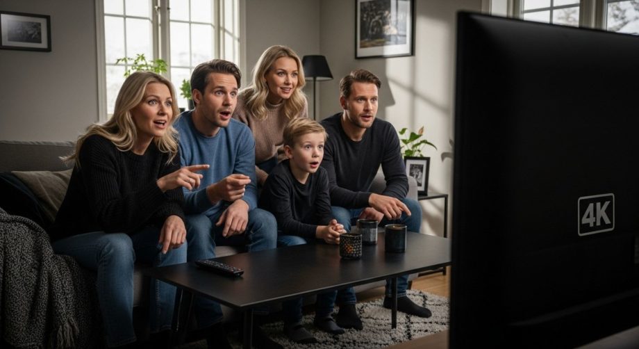 familie ser 4k strømming