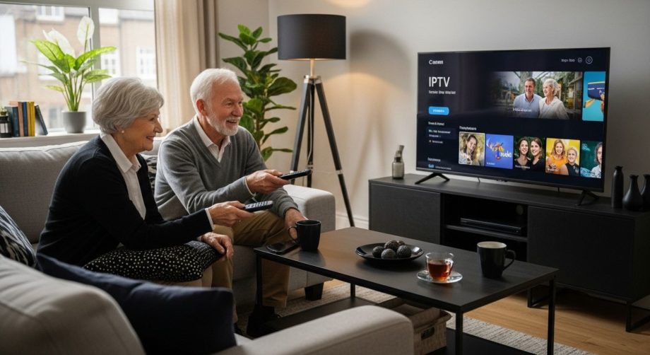 iptv eldre brukere stue